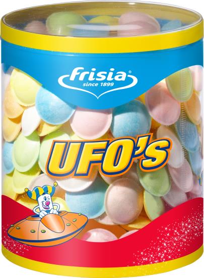 Ufo's Zure Fruit Frisia 300 Stuks