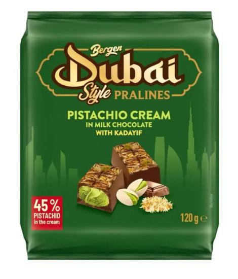 Bergen Dubai Pralines 120 Gram