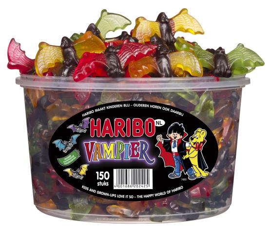 Haribo Vampieren Silo 150 Stuks