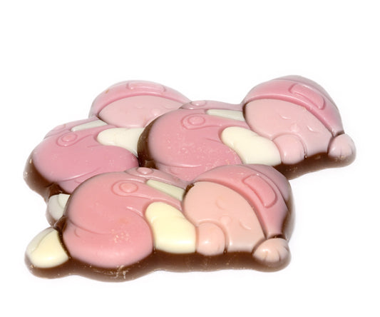 Choco Babies Melk Wit/ Roze Doos 2 Kilo