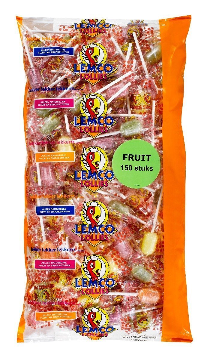 Lolly's Vruchtenknotsen 150 Stuks