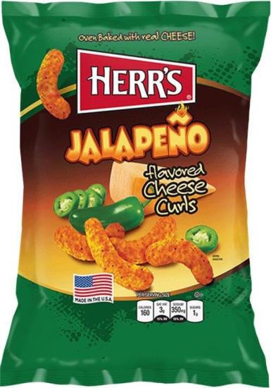 Herr's Jalapeno Curls 113 Gram