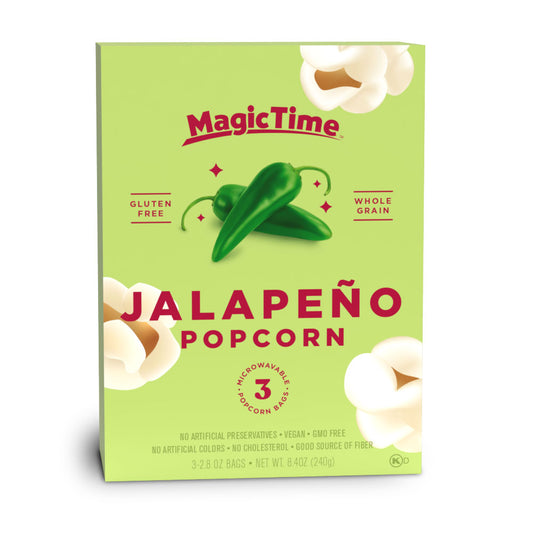 Microwave Jalapeno Popcorn 6 x 240 Gram