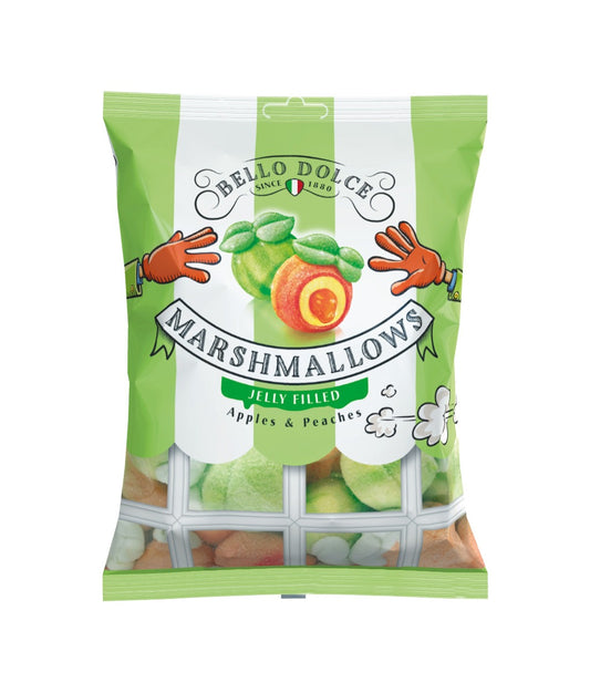 Bello Dolce Marshmallow Appel Perzik 150 Gram