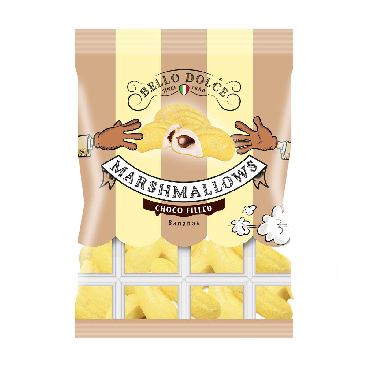 Chocolate Filled Banana 12 X 150 Gram
