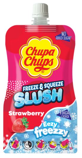 Chupa Chups Slush Aardbei - 1 Stuk