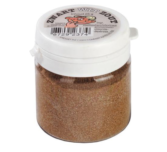 Zwart Wit Zout 25 Gram