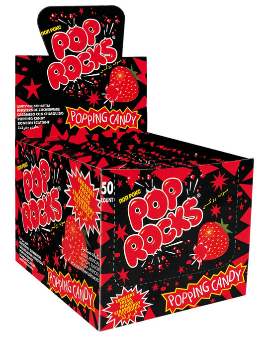 Pop Rocks Strawberry 50 Stuks
