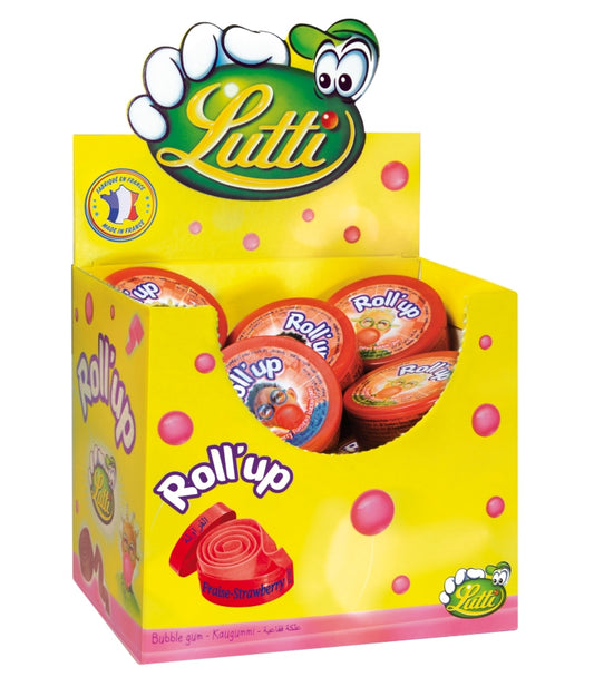 Lutti Tubblegum Aardbei 35 Gram