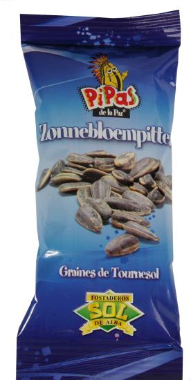 Pipas De la Paz Zonnepitten 26 Gram