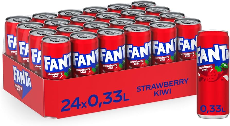 Fanta Strawberry Kiwi Tray 24 x 33CL