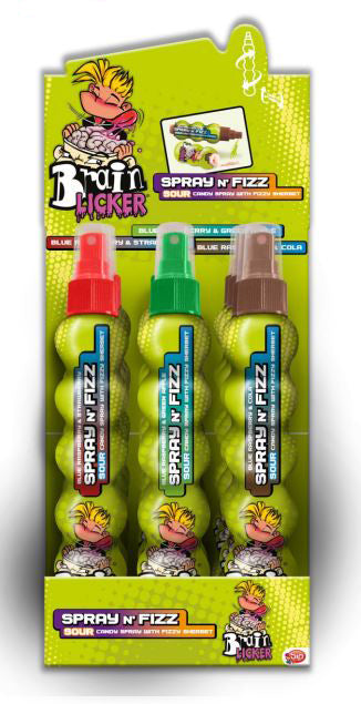 Brain Licker Spray N Fizz - 12 Stuks