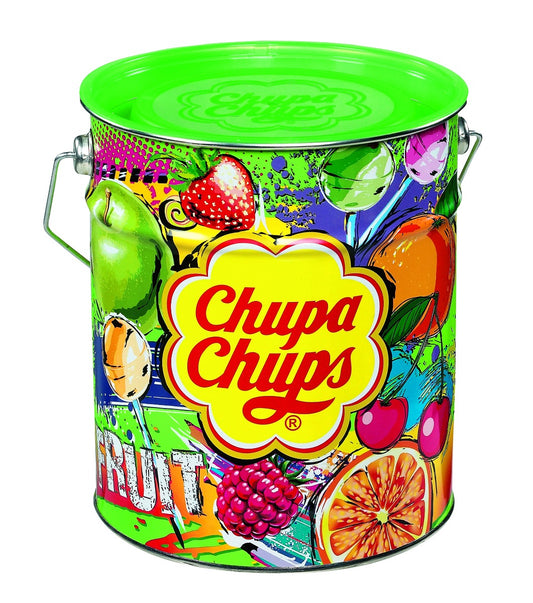Chupa Chups Fruit Tin 150 Stuks