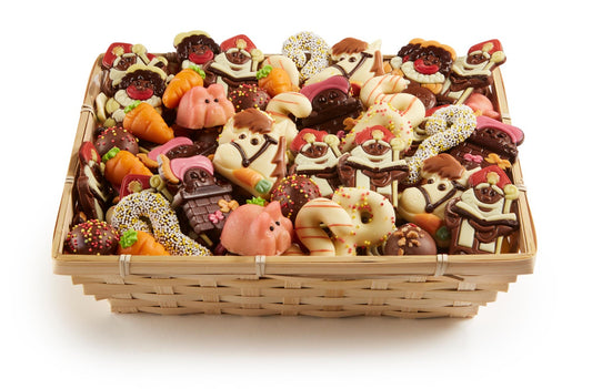 Mand Sint Assortiment Chocolade & Marsepein 2,5 Kilo