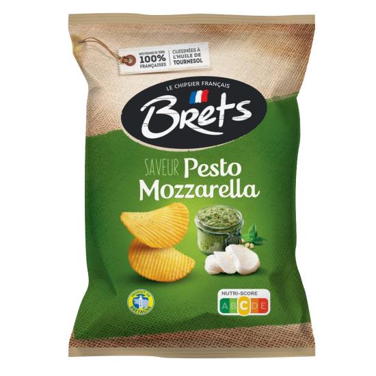 Brets Pesto Mozzarella 125 Gram