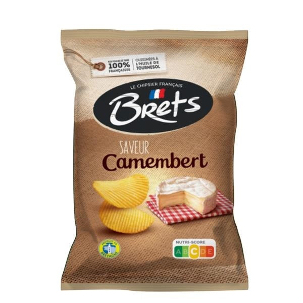 Brets Camembert Chips 125 Gram