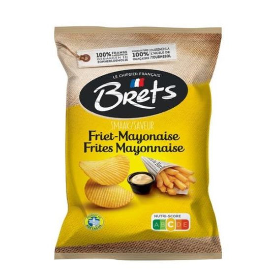 Brets Friet Mayonaise Chips 125 Gram