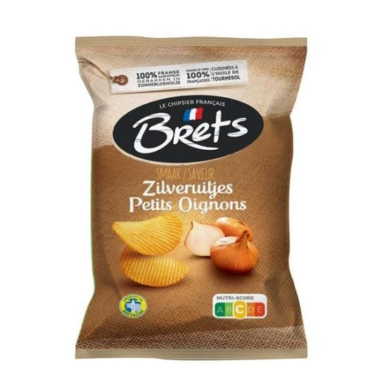 Brets Zilveruitjes Chips 125 Gram
