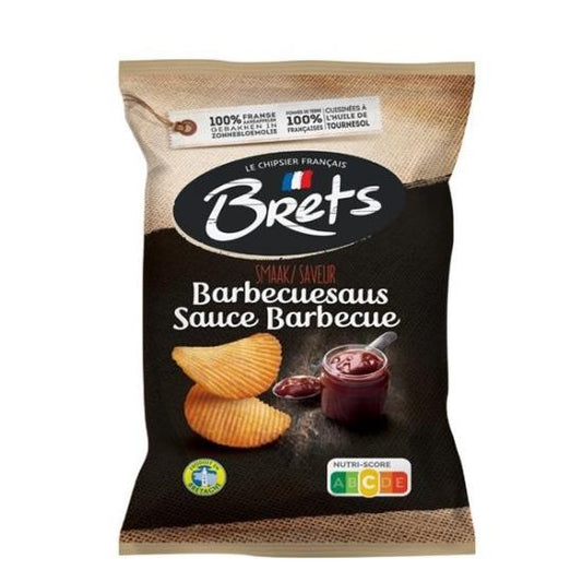 Brets BBQ Saus Chips 125 Gram