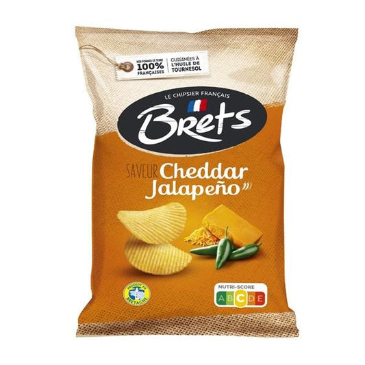 Brets Cheddar Jalapeno Chips 125 Gram