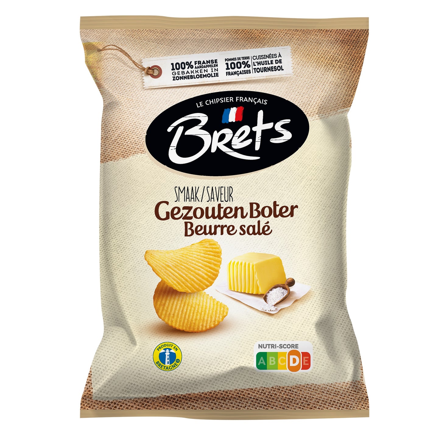 Brets Gezouten Boter 125 Gram