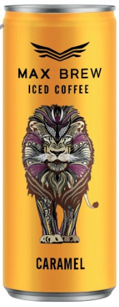 Max Brew Ice Coffee Caramel 250ML
