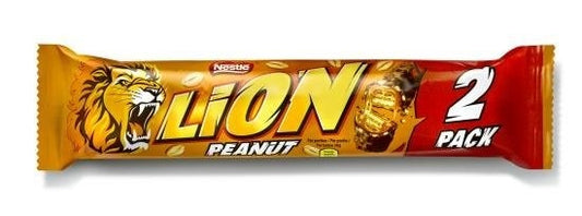 Lion Peanut Chocolade Reep 2 Pack