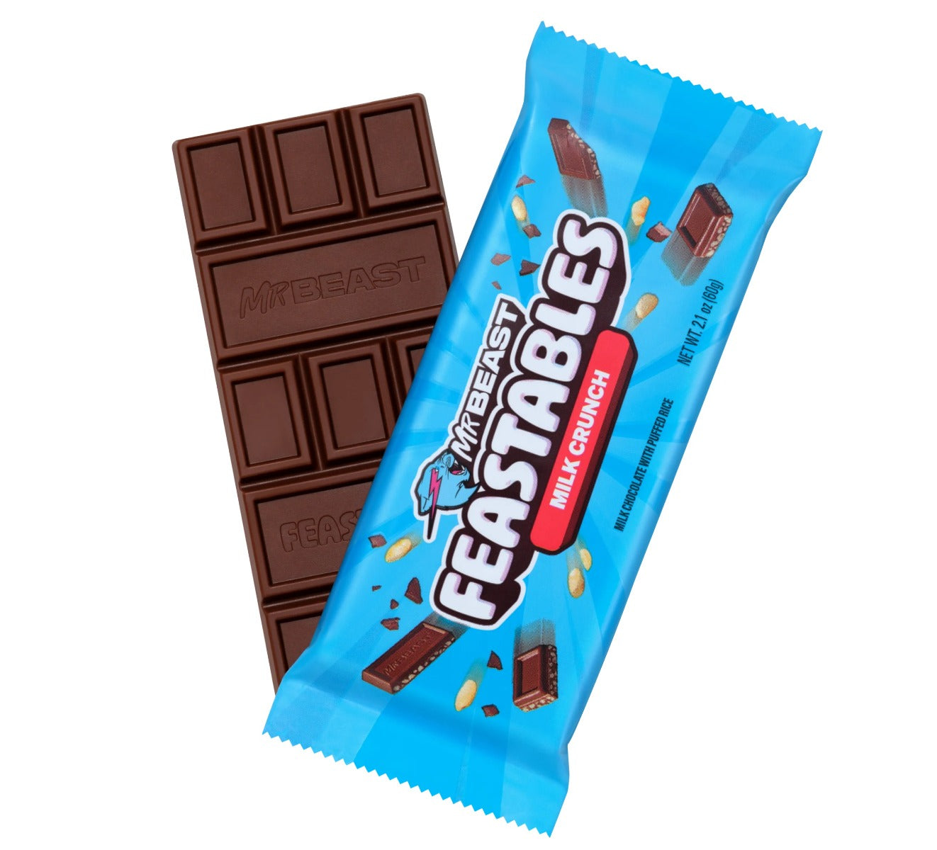 Feastables Milk Crunch 60 Gram