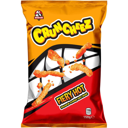 Cruncheez Fiery Hot 150 Gram