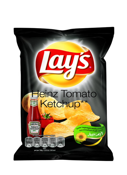 Lays Tomato Ketchup Chips - 40 Gram
