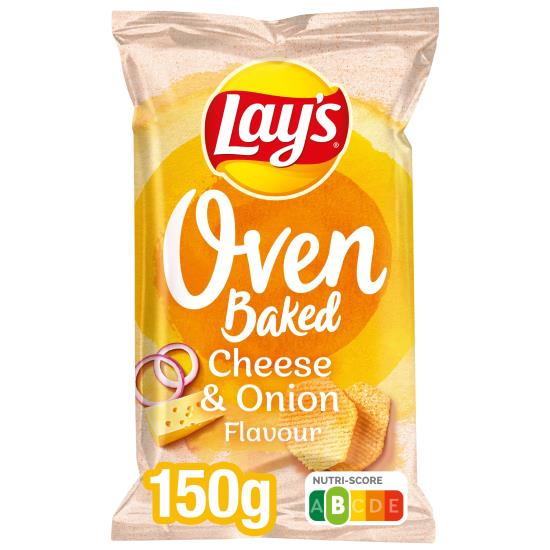 Lays Oven Baked Cheese Onion 150 Gram