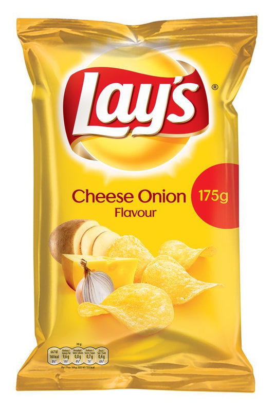 Lays Cheese Onion Chips 175 Gram