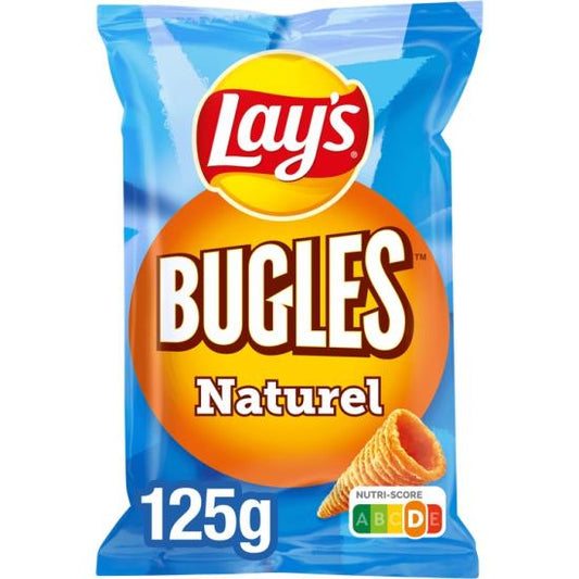 Lays Bugles Naturel Doos 12 x 125 Gram