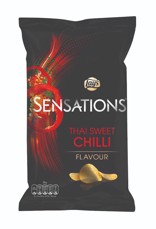 Lays Sensations Thai Sweet Chili 22 x 150 Gram