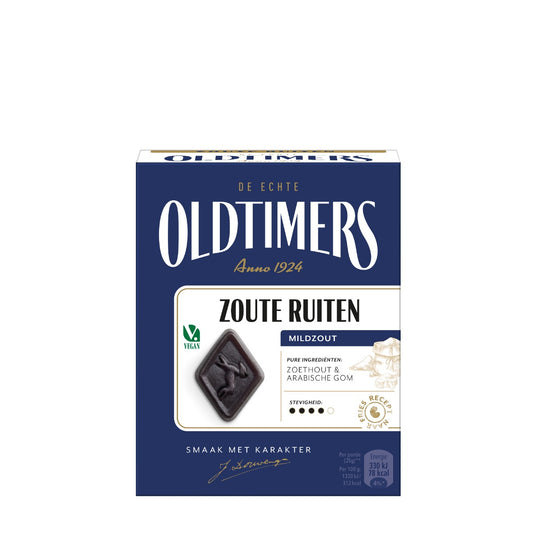 Oldtimers Zoute Ruiten 6 x 180 gram