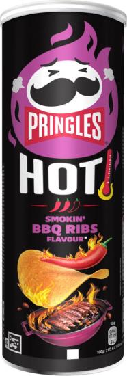 Pringles Hot Smokin BBQ Ribs 160 Gram