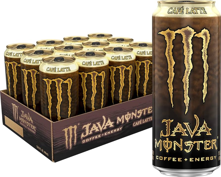 Monster Energy Java Café Latte 12x444ml
