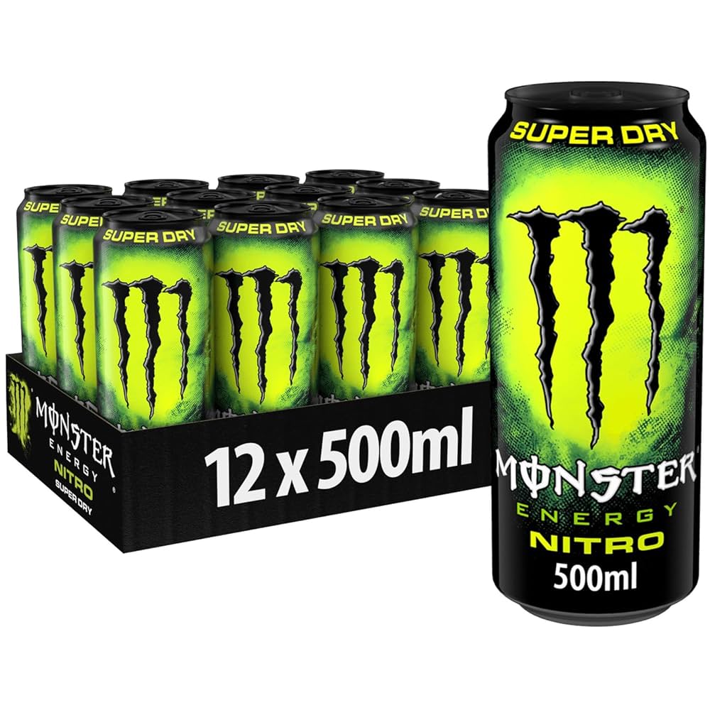 Monster Nitro Super Dry Tray 12 x 500ML