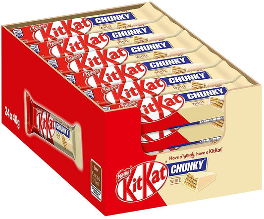 KITKAT Chunky White Single Doos - 24 x 41,5 Gram