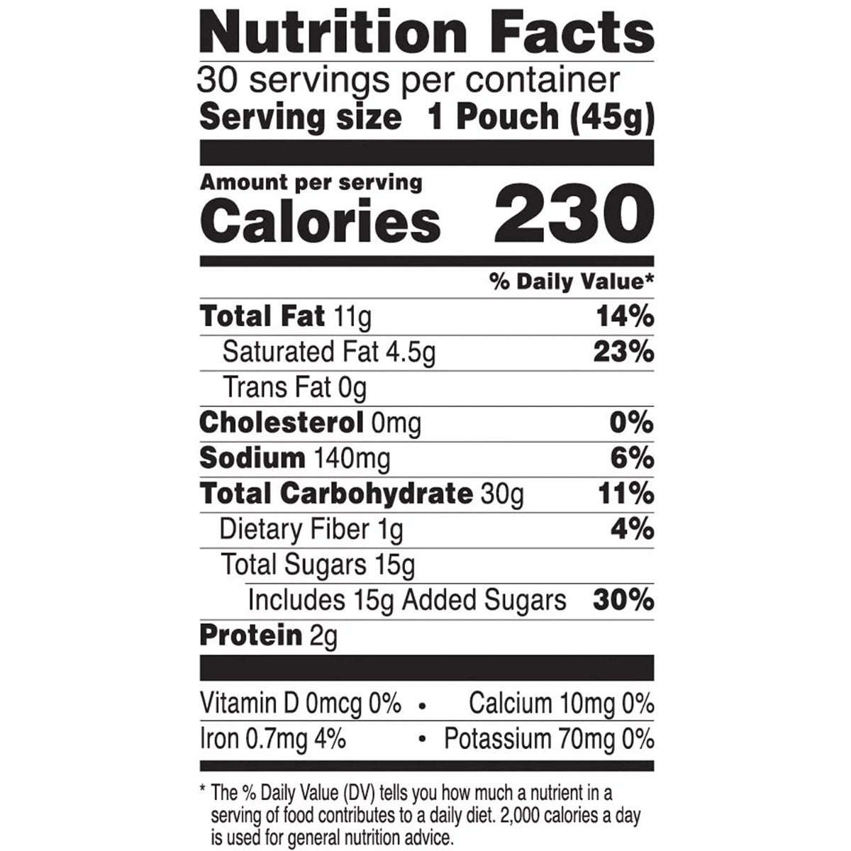 M&M Bitesize Cookies 45 Gram