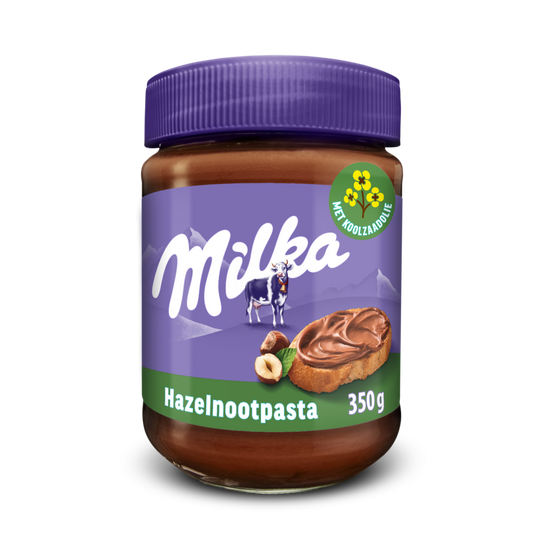Milka Hazelnoot Pasta 350 Gram