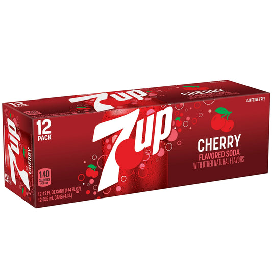 7UP Cherry Tray 12 x 355ML