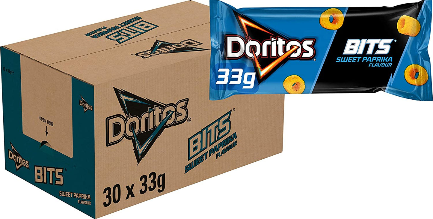 Doritos Bits Sweet Paprika Doos - 30 x 33 Gram