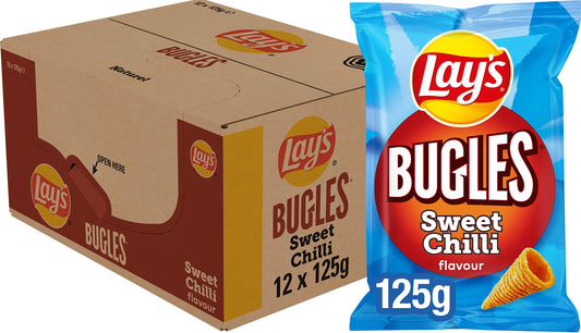Lays Bugles Sweet Chili Doos 12 x 125 Gram