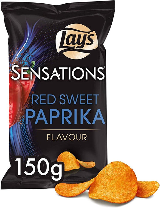 Lays Sensations Red Paprika Doos 10 x 150 Gram