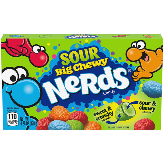 Wonka Sour Big Chewy Nerds 120 Gram