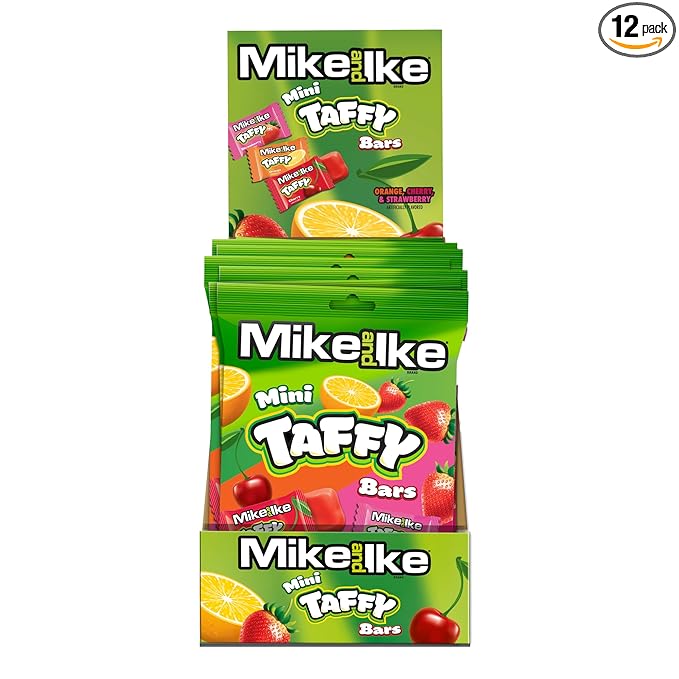 Mike & Ike Mini Taffy 180 Gram