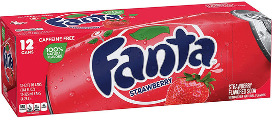 Fanta Strawberry 12 x 355 ml