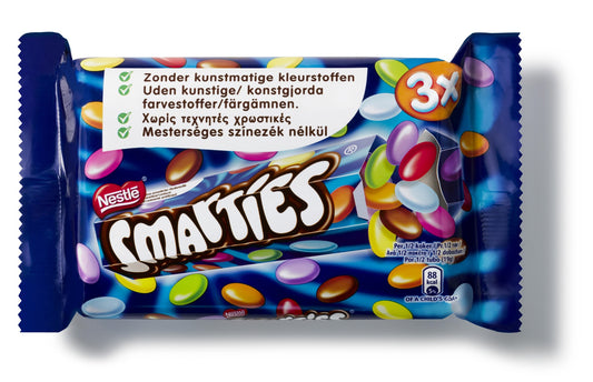 ACTIE SMARTIES 3-PACK (3x34gr)