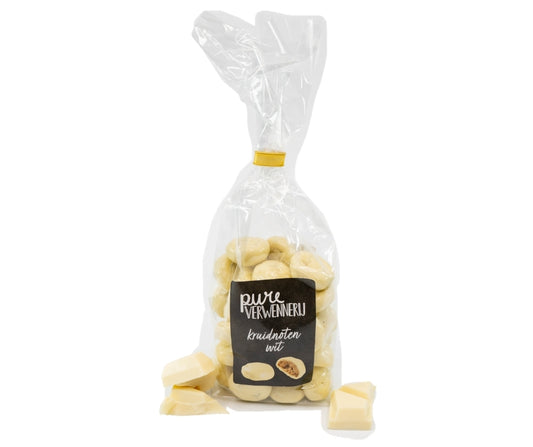 Pure Verwennerij Kruidnoten Wit 225 Gram